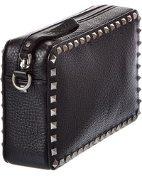 Valentino Valentino Rockstud Grainy Leather Crossbody