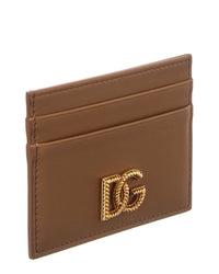Dolce & Gabbana Logo Leather Card Holder
