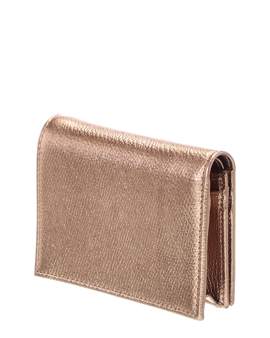 Valentino Valentino Vlogo Signature Leather Card Case