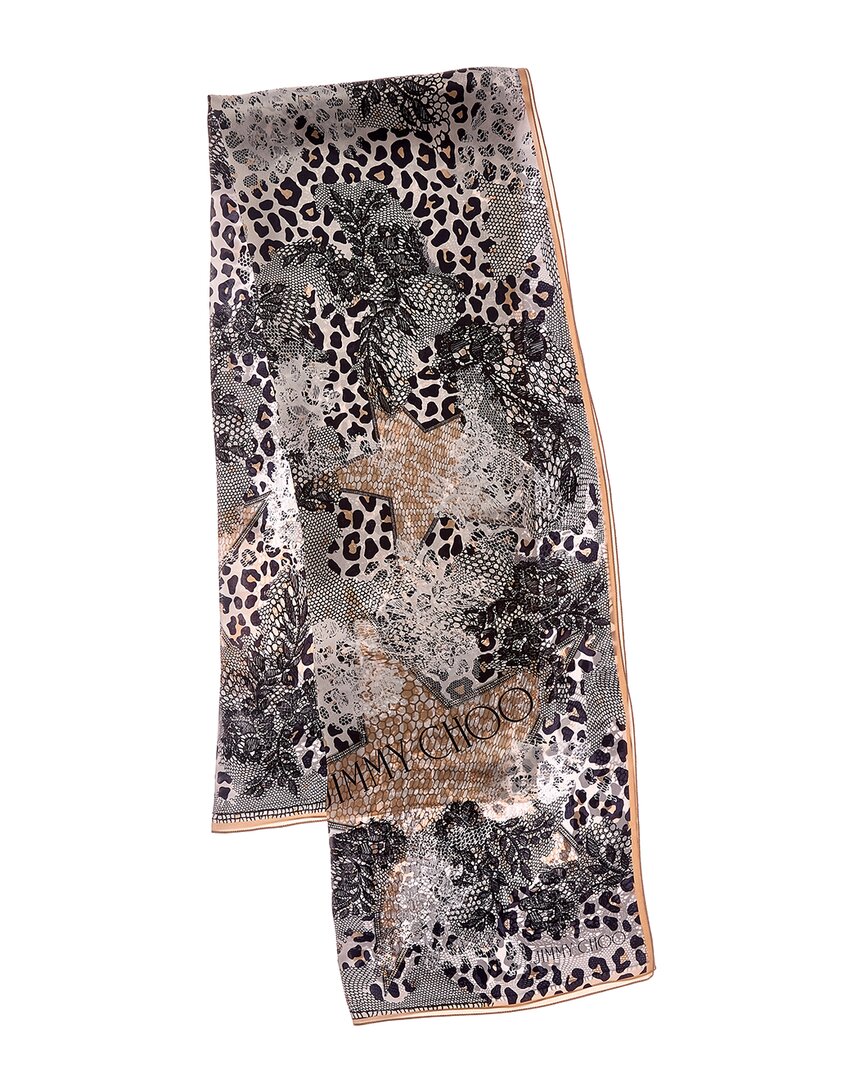 Jimmy Choo Silk Scarf