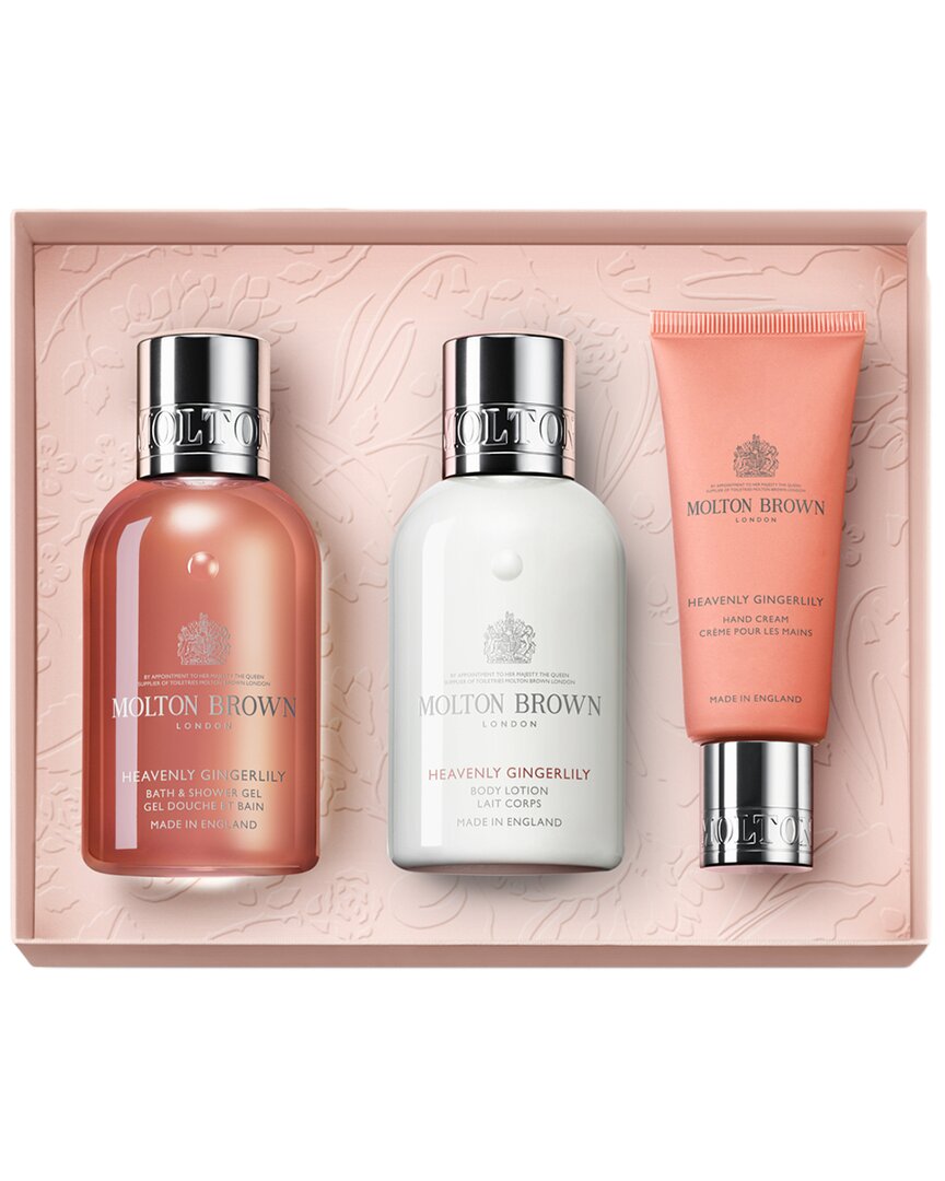 Molton Brown London Unisex Heavenly Gingerlily Travel Body & Hand Gift Set