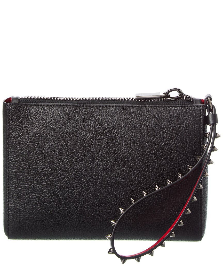 Christian Louboutin Christian Louboutin Cabata Mini Leather Pouch