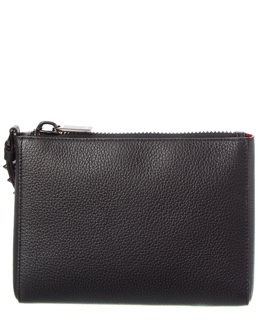 Christian Louboutin Christian Louboutin Cabata Mini Leather Pouch