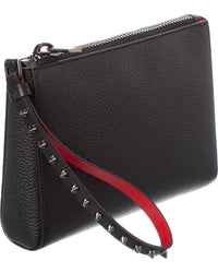 Christian Louboutin Christian Louboutin Cabata Mini Leather Pouch