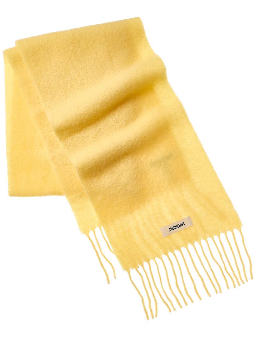 Jacquemus The Carro Mohair & Wool-Blend Scarf