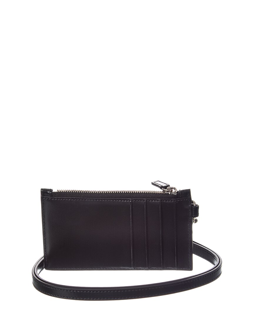 Balenciaga Balenciaga Cash Leather Card Case On Keyring
