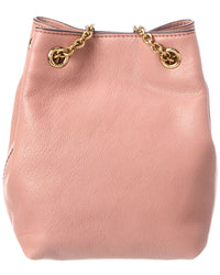 Chloé Chloé Mini Leather Bucket Bag