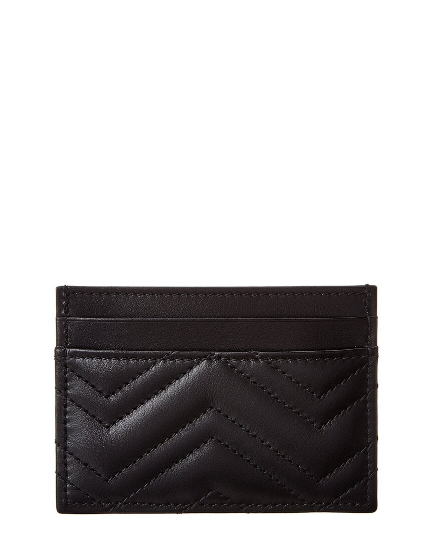 Gucci Gucci Marmont Quilted Leather Card Case