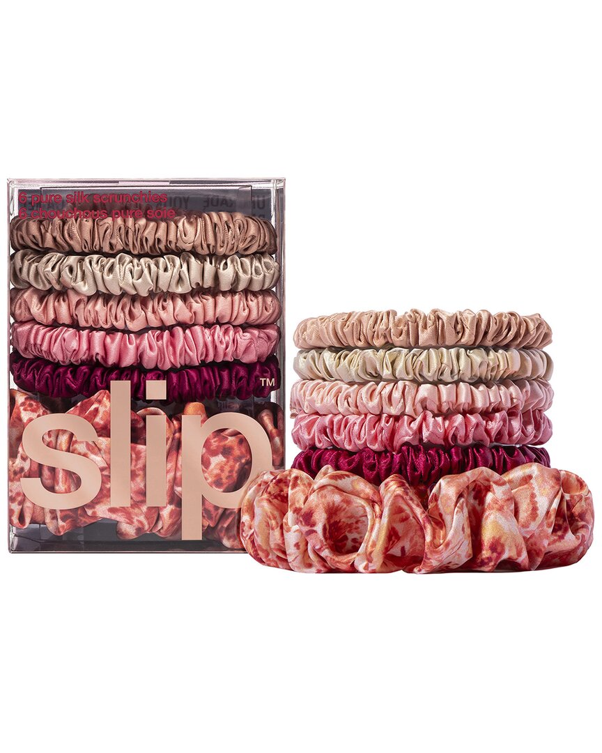 Slip® Unisex Pure Silk Assorted Scrunchies - Flora No Color