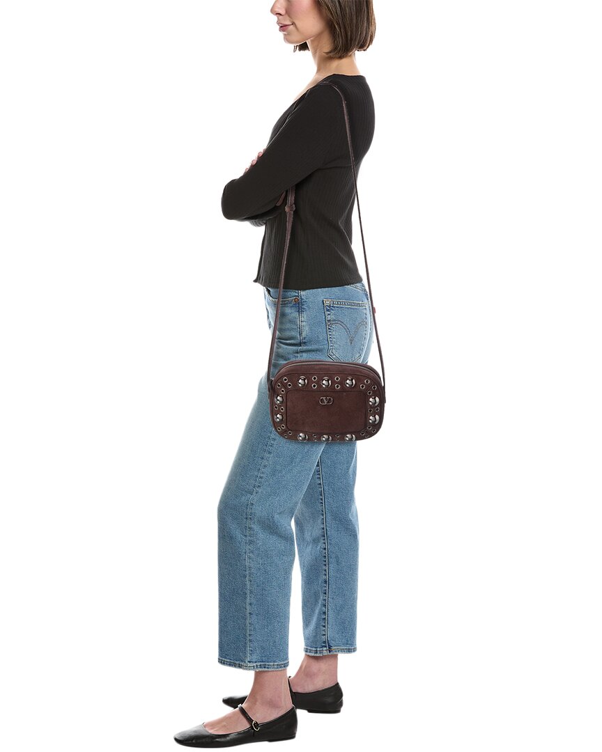 Dnu Pack Valentino Nellcote Suede Crossbody