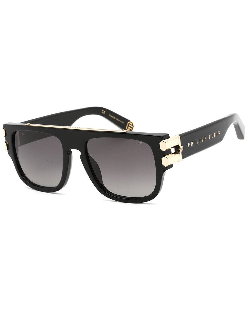 Philipp Plein Unisex Pure Pleasure 55Mm Polarized Sunglasses