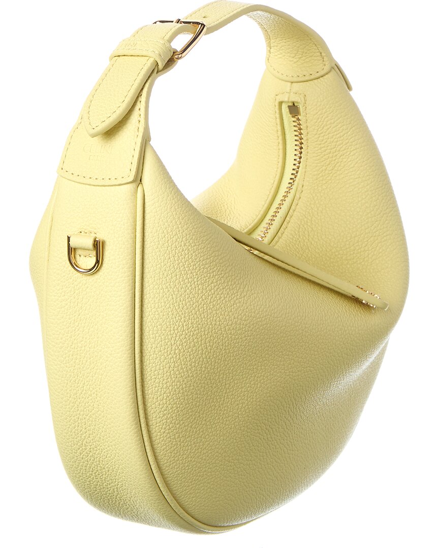 CELINE Celine Leather Hobo Bag