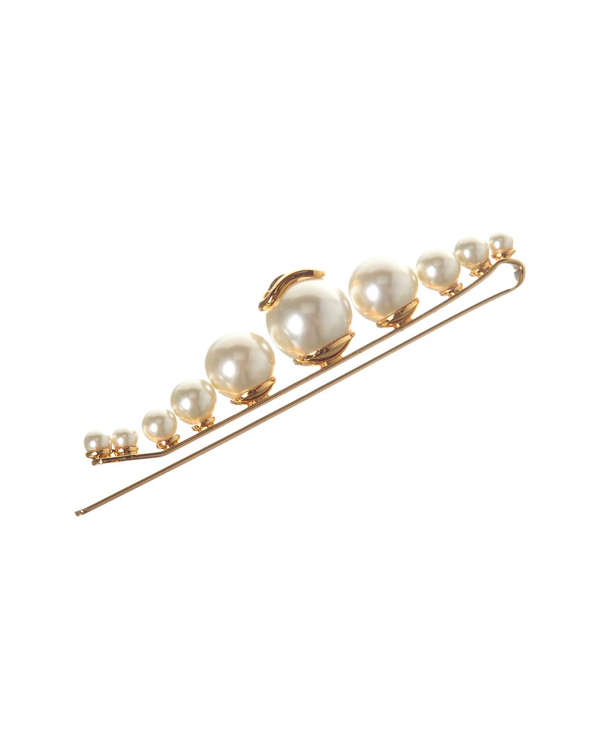 Valentino Vlogo Signature Metal Hair Clip