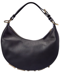FENDI Fendi Fendigraphy Small Leather Hobo Bag
