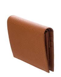 Ferragamo Ferragamo Gancini Leather Card Case