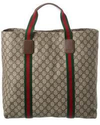 Gucci Gucci Tender Medium Gg Supreme Canvas Tote