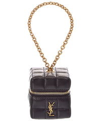 Saint Laurent Saint Laurent Cassandre Mini Leather Coin Purse