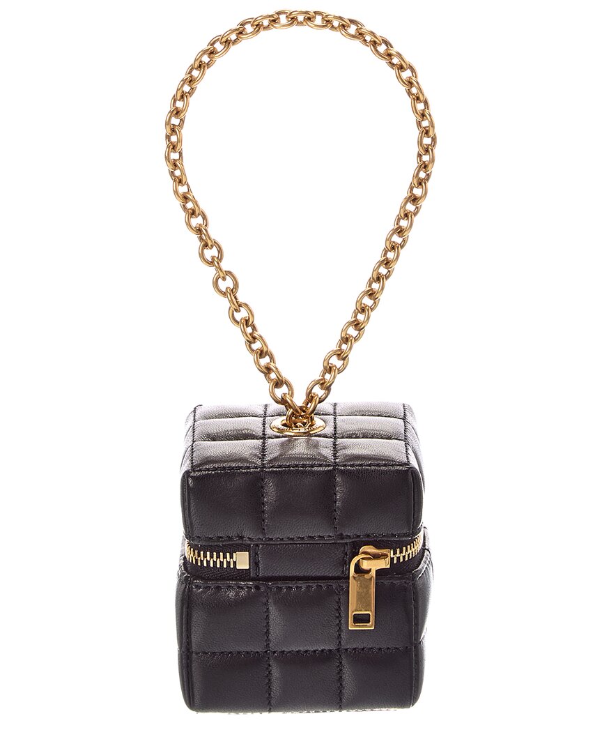Saint Laurent Saint Laurent Cassandre Mini Leather Coin Purse