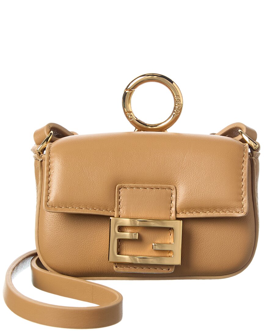 FENDI Fendi Baguette Leather Bag Charm
