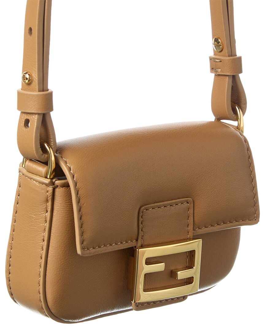 FENDI Fendi Baguette Leather Bag Charm
