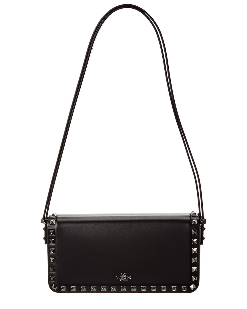 Valentino Rockstud23 East-West Leather Hobo Bag – Bluefly