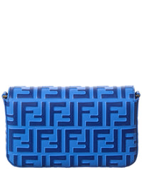 FENDI Fendi Ff Diamonds Leather Wallet On Chain