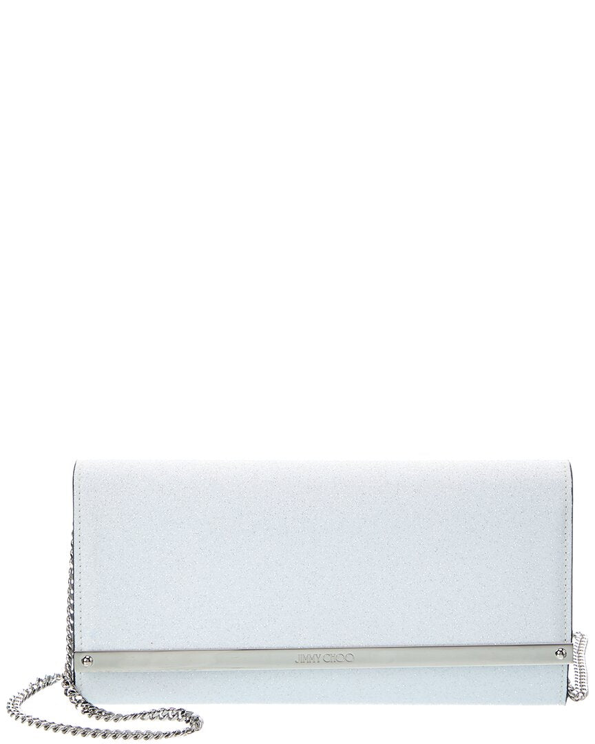 Jimmy Choo Jimmy Choo Milla Glitter Wallet On Chain