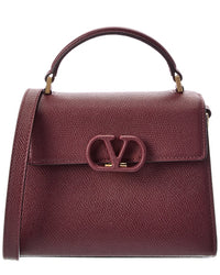 Valentino Valentino Vsling Mini Leather Satchel