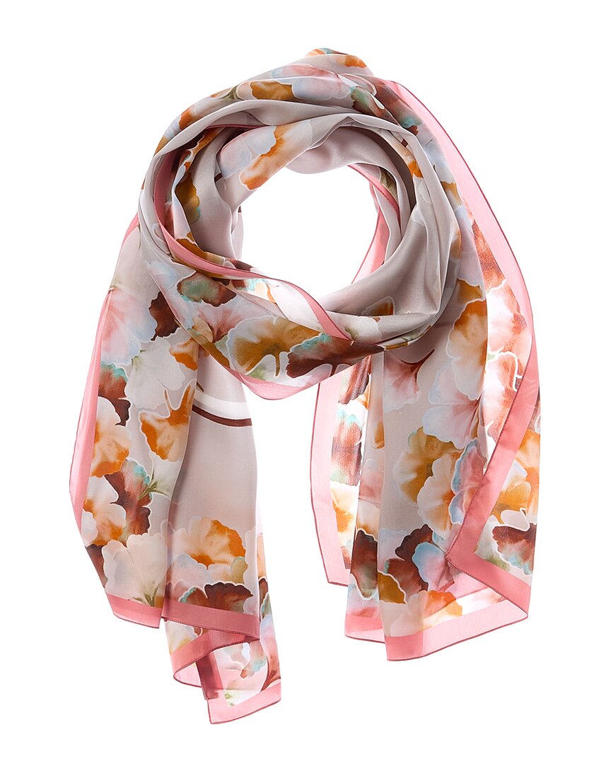 Jimmy Choo Jimmy Choo Logo Silk Scarf