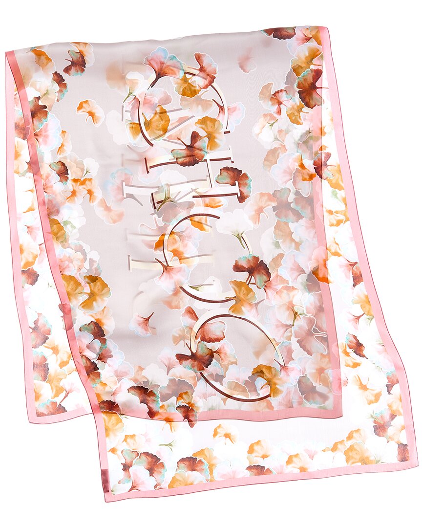 Jimmy Choo Jimmy Choo Logo Silk Scarf