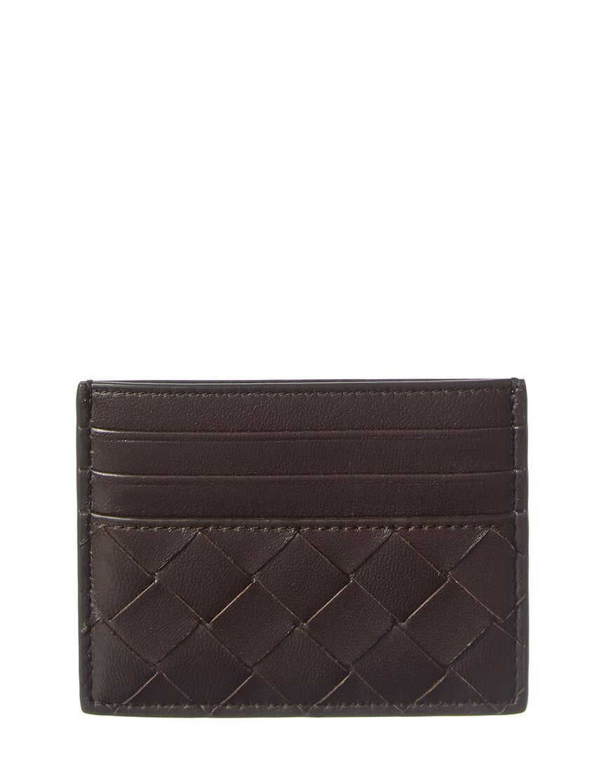 Bottega Veneta Bottega Veneta Logo Leather Card Case