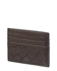 Bottega Veneta Bottega Veneta Logo Leather Card Case