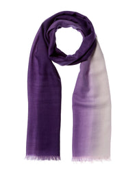 Sofia Cashmere Sofiacashmere Ombre Cashmere Wrap, Purple