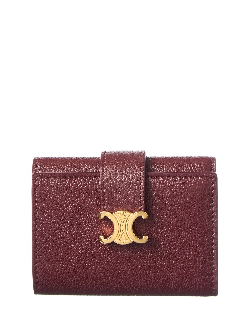 Celine Nino Fine Strap Leather Fine Strap Wallet