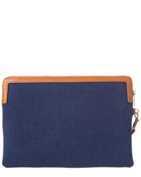 CELINE Celine Triomphe Small Canvas Pouch