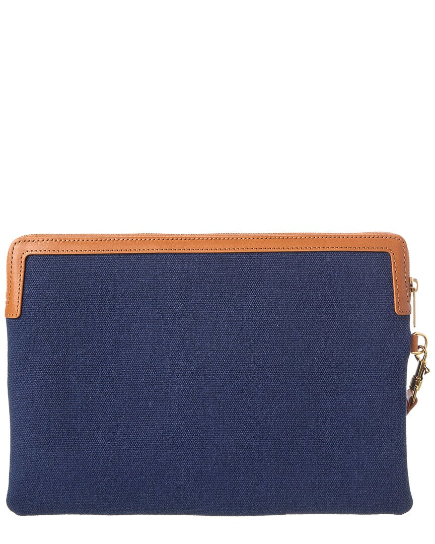 CELINE Celine Triomphe Small Canvas Pouch