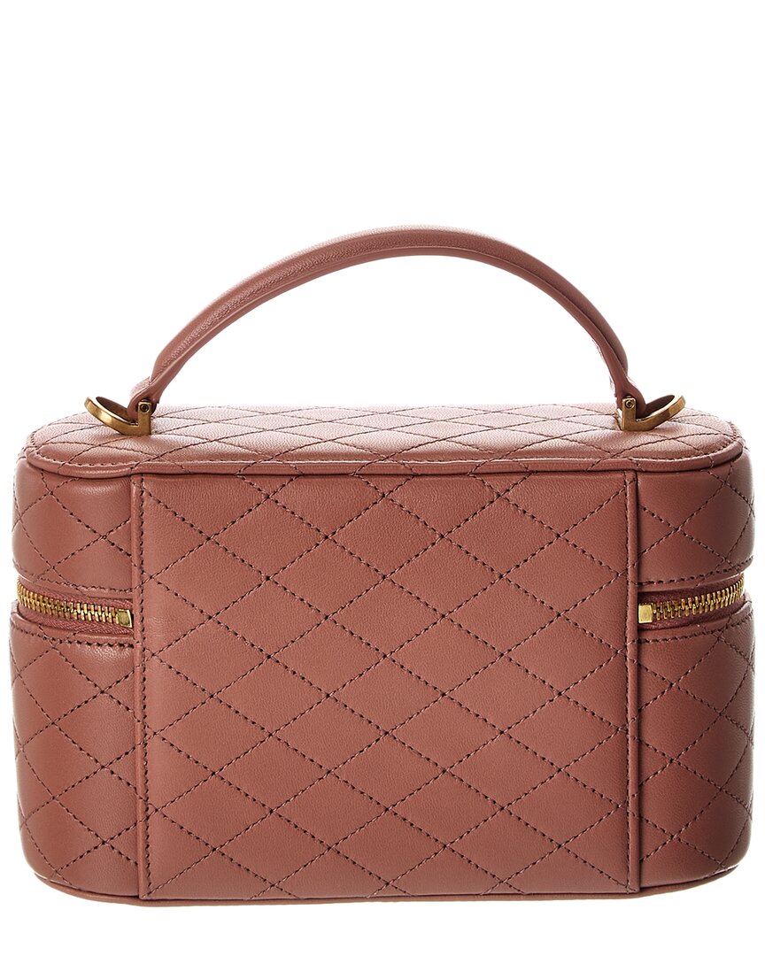 Saint Laurent Gaby Quilted Leather Vanity Bag
