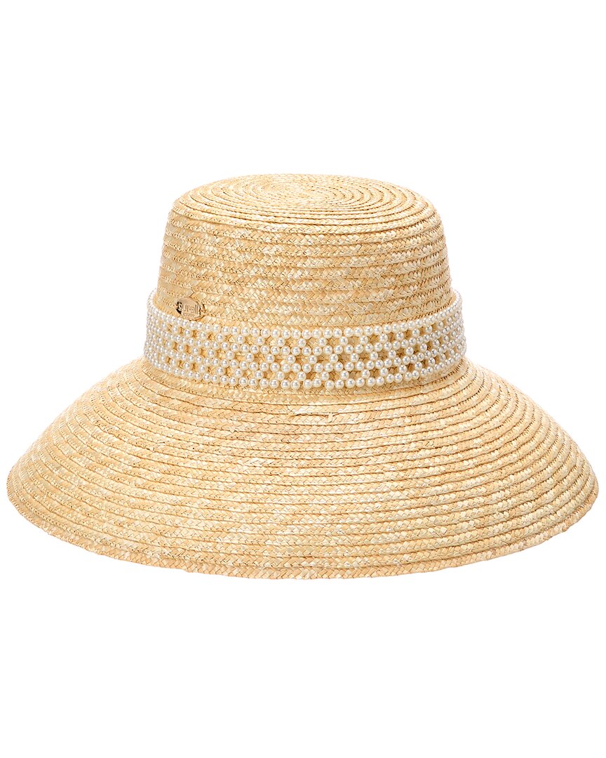 Surell Surell Accessories Audrey Straw Sun Hat