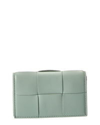 Bottega Veneta Bottega Veneta Maxi Intrecciato Leather Business Card Case