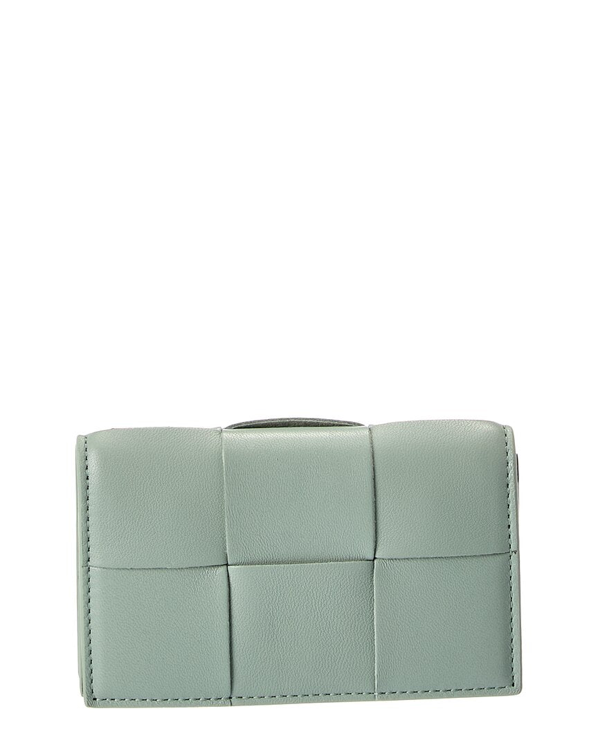 Bottega Veneta Bottega Veneta Maxi Intrecciato Leather Business Card Case