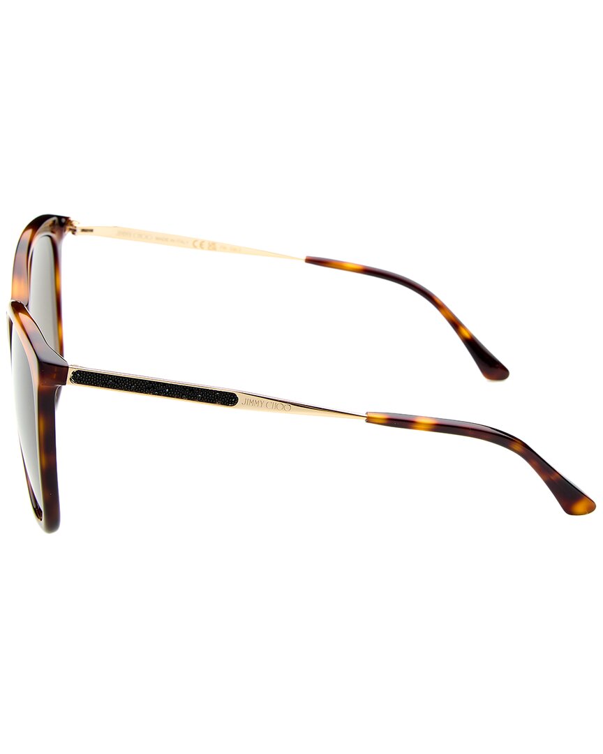 Jimmy Choo Women's Nerea 57Mm Sunglasses, Havana