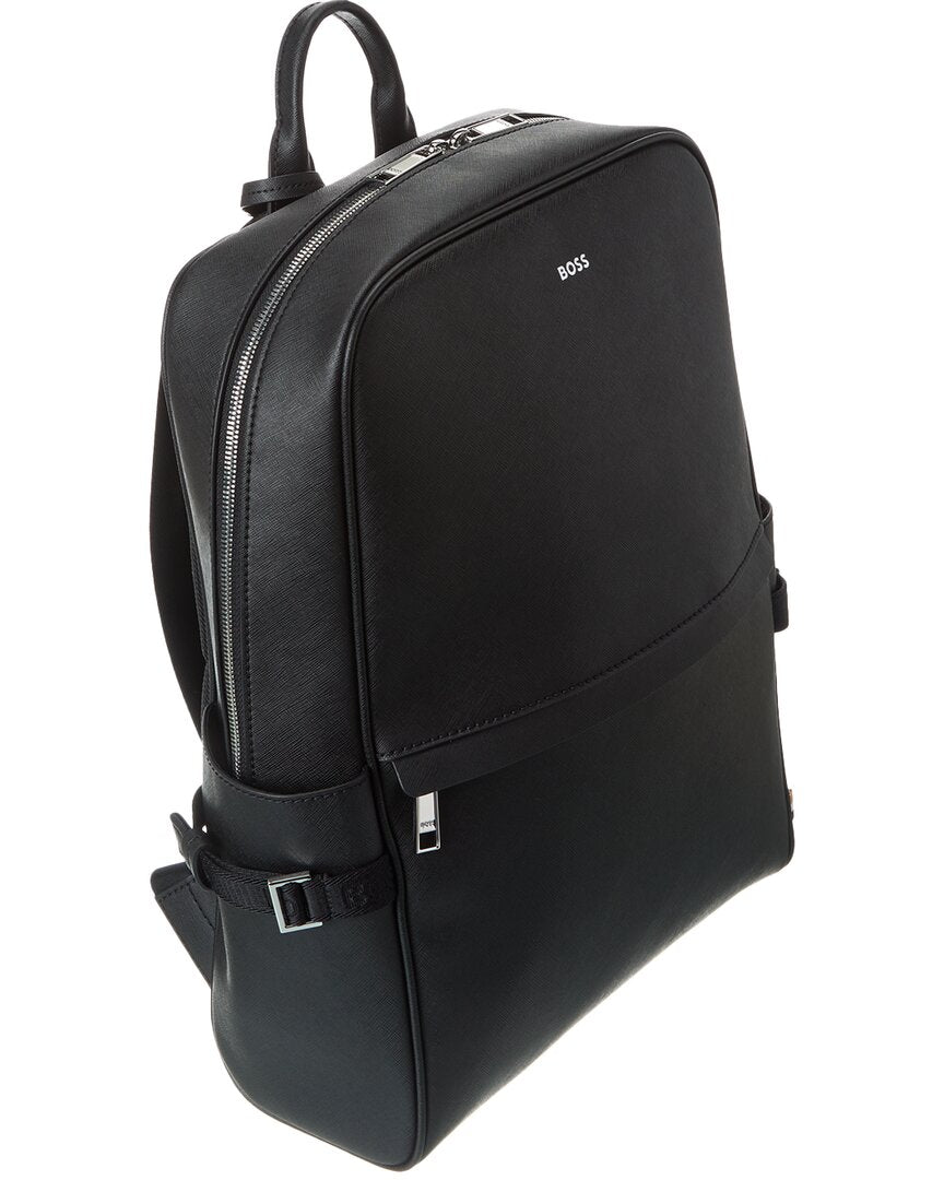 boss leather backpack Hugo Boss Zair Leather Backpack, Pce – Bluefly