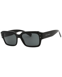 Dolce & Gabbana Men's Dg4460 56Mm Sunglasses Black