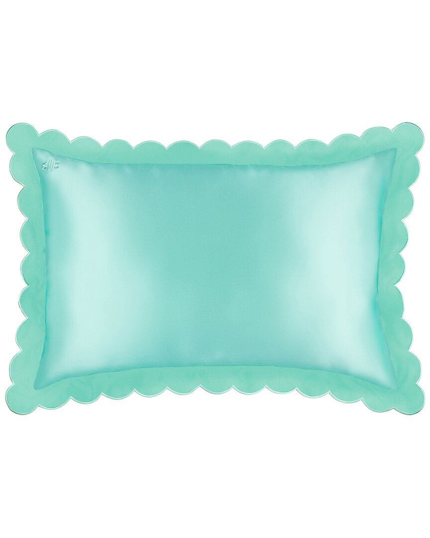 Slip® Pure Silk Queen Pillowcase With Scalloped Edge