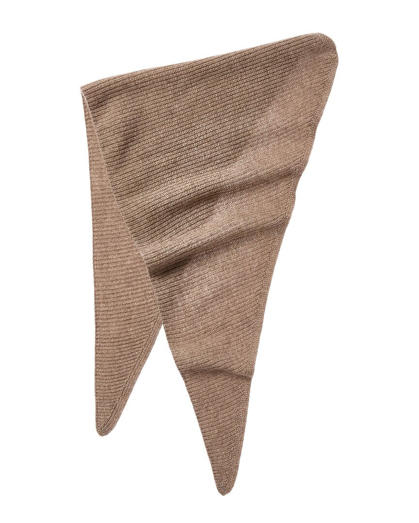 Phenix Rib Knit Cashmere Neckerchief