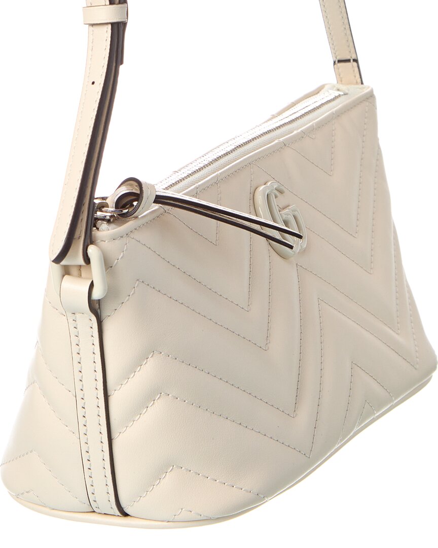 Gucci Gg Marmont Leather Pouchette