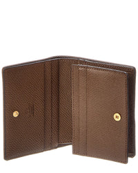 Valentino Vlogo Signature Denim Card Case