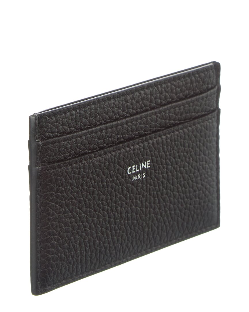 Celine Logo Leather Card Case – Bluefly