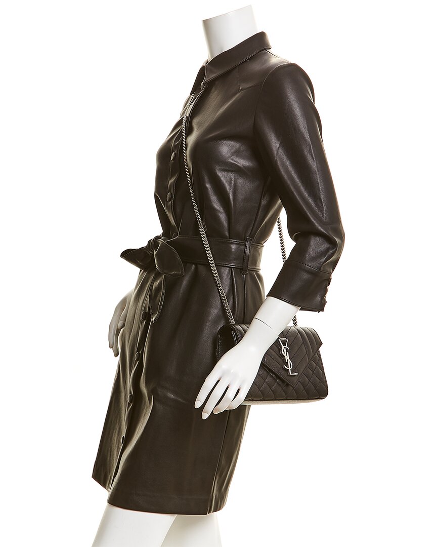 Saint Laurent Envelope Small Leather Crossbody