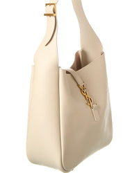 Saint Laurent Le 5 A 7 Small Leather Hobo Bag